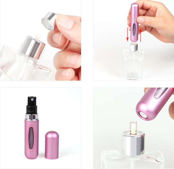 Perfume Refill Bottle How to use